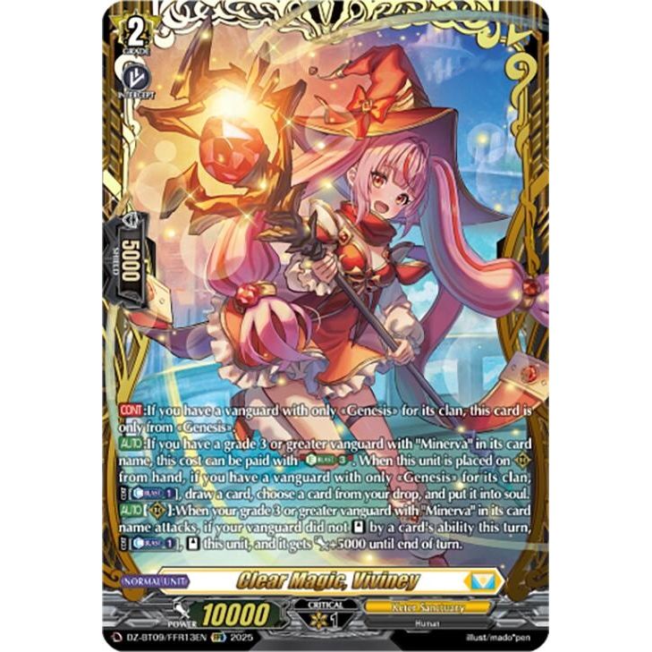 Image for Clear Magic, Viviney (FFR) (DZ-BT09/FFR13EN) (DZ-BT09) - Cardfight Vanguard