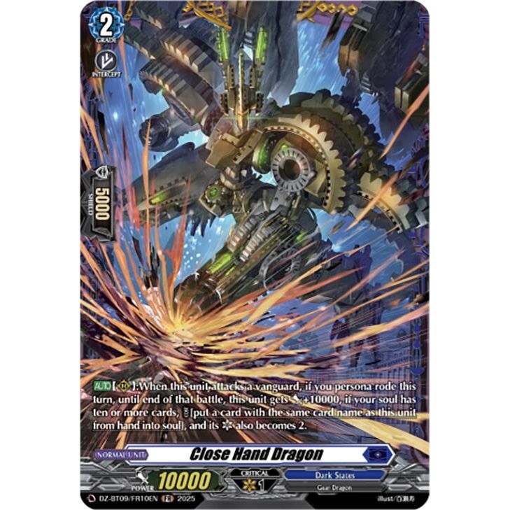 Image for Close Hand Dragon (FR) (DZ-BT09/FR10EN) (DZ-BT09) - Cardfight Vanguard