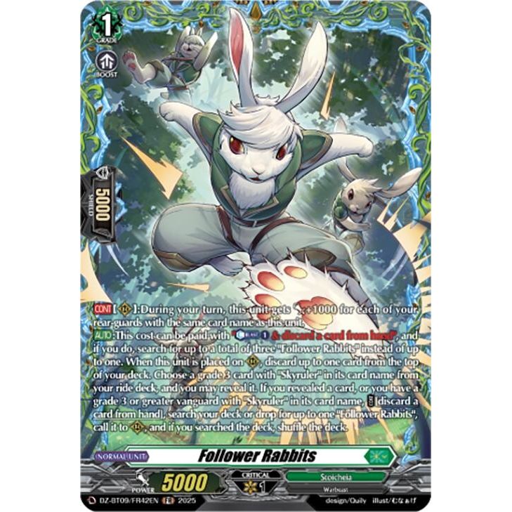 Image for Follower Rabbits (FR) (DZ-BT09/FR42EN) (DZ-BT09) - Cardfight Vanguard