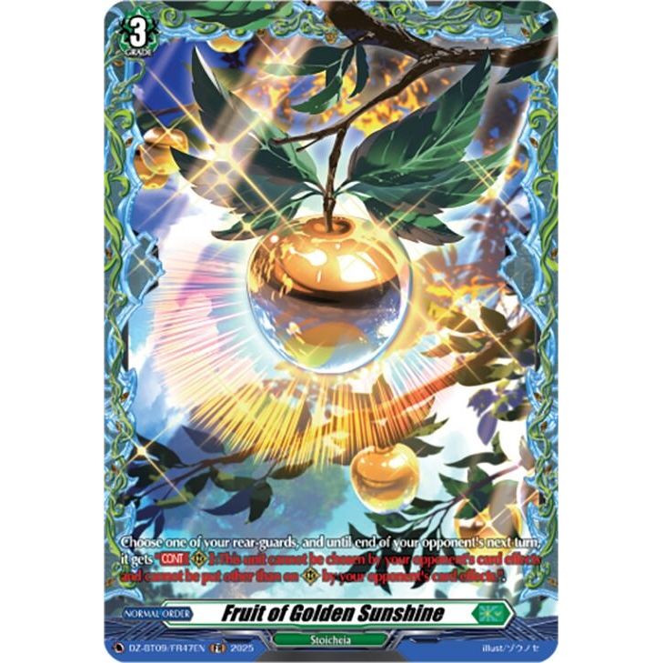 Image for Fruit of Golden Sunshine (FR) (DZ-BT09/FR47EN) (DZ-BT09) - Cardfight Vanguard