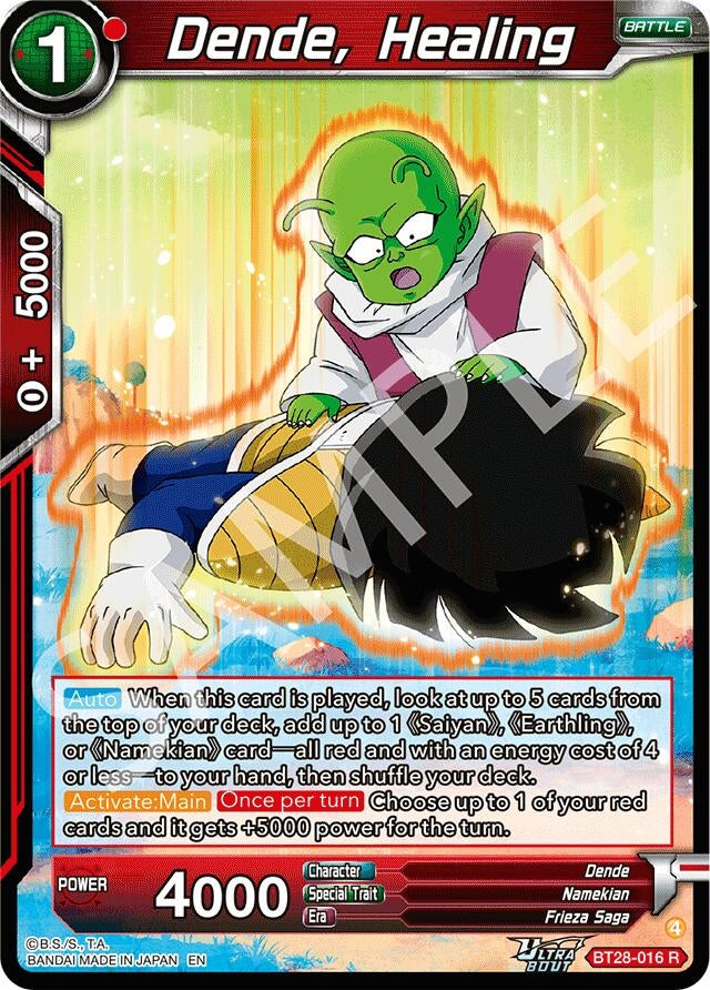 Image for Dende, Healing (BT28-016) (BT28) - Dragon Ball Super: Masters