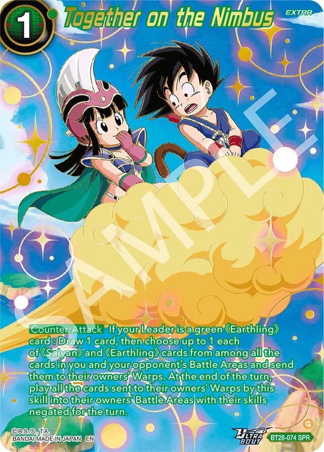 Image for Together on the Nimbus (SPR) (BT28-074) (BT28) - Dragon Ball Super: Masters