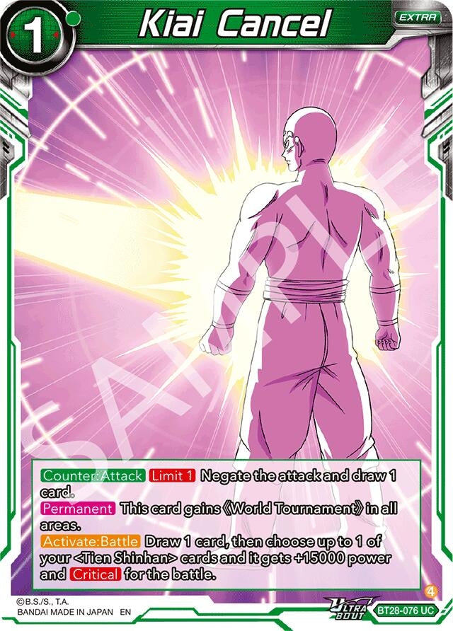 Image for Kiai Cancel (BT28-076) (BT28) - Dragon Ball Super: Masters