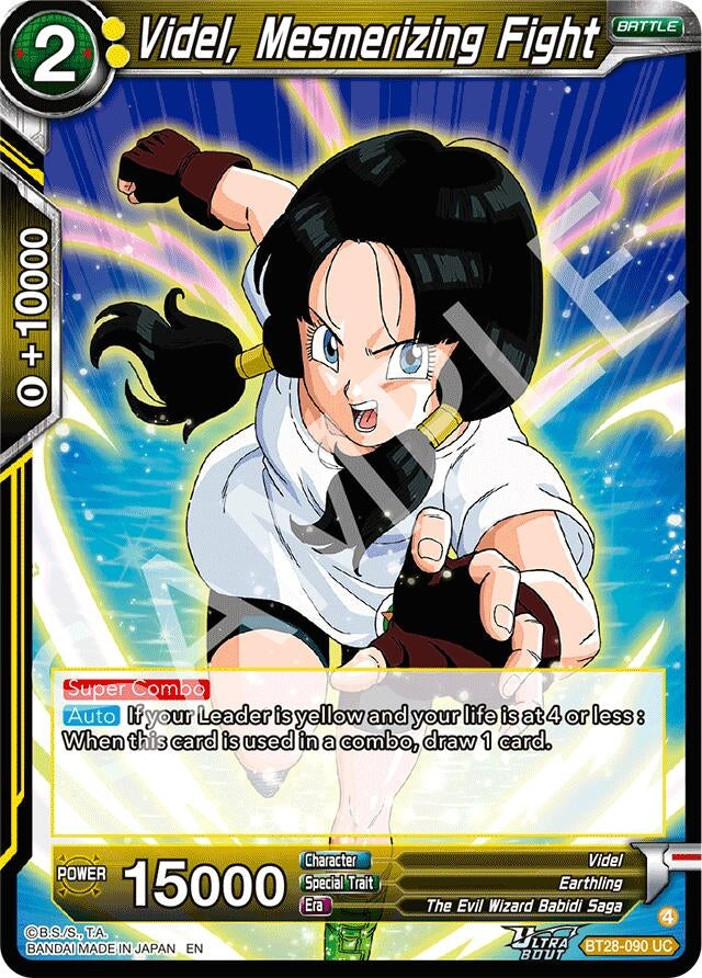 Image for Videl, Mesmerizing Fight (BT28-090) (BT28) - Dragon Ball Super: Masters