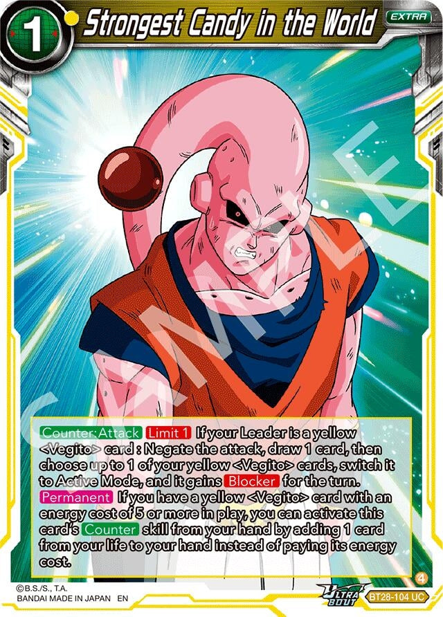 Image for Strongest Candy in the World (BT28-104) (BT28) - Dragon Ball Super: Masters
