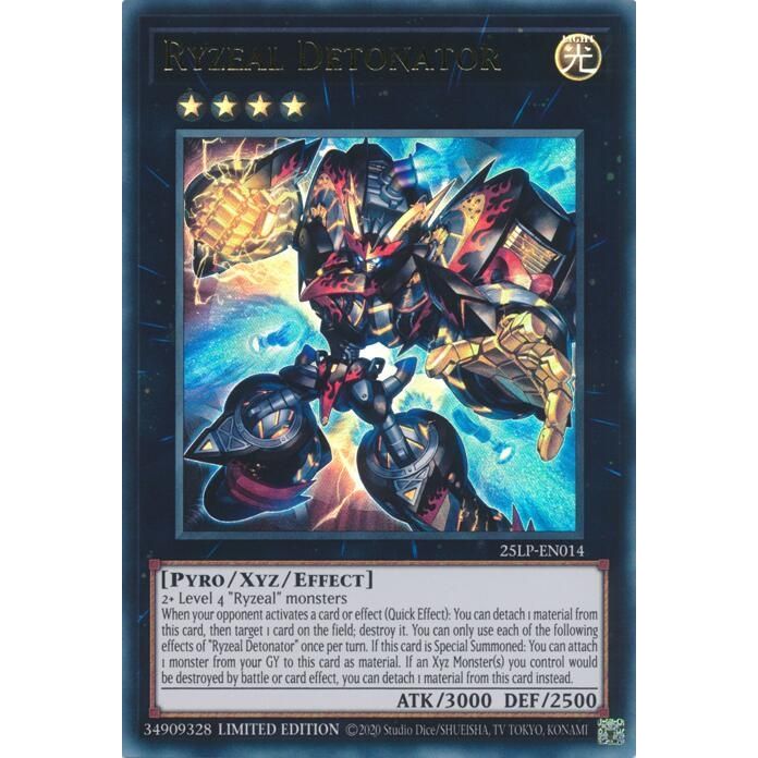 Image for Ryzeal Detonator (25LP-EN014) (25LP) - YuGiOh