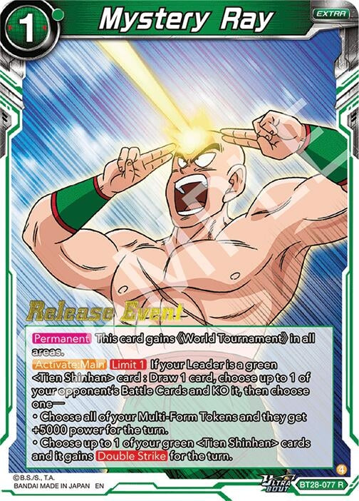 Image for Mystery Ray (BT28-077) (BT28_PR) - Dragon Ball Super: Masters
