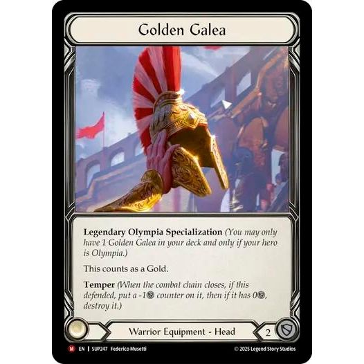 Image for Golden Galea (SUP247) (SUP) - Flesh and Blood TCG