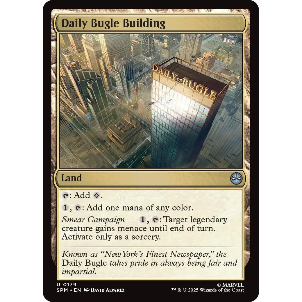 Image for Daily Bugle Building (179) (SPM) - Magic: The Gathering