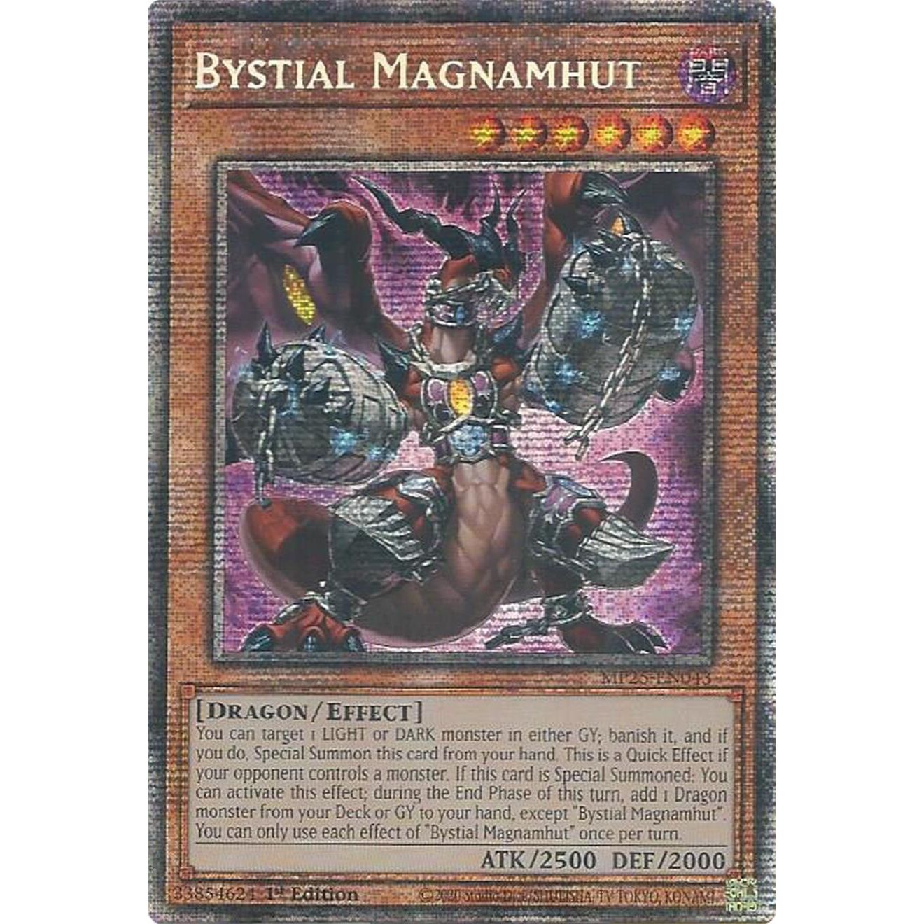 Image for Bystial Magnamhut (MP25-EN043) (MP25) - YuGiOh