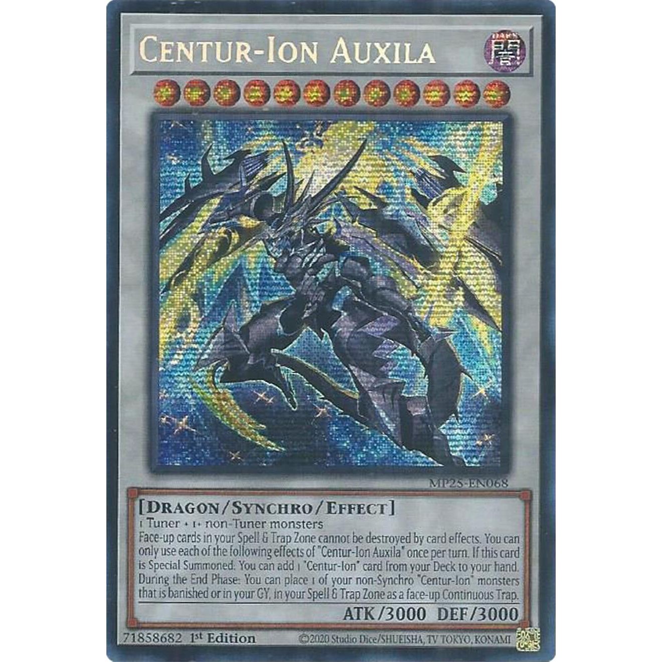 Image for Centur-Ion Auxila (MP25-EN068) (MP25) - YuGiOh
