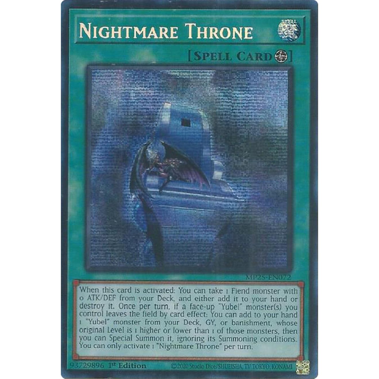 Image for Nightmare Throne (MP25-EN072) (MP25) - YuGiOh
