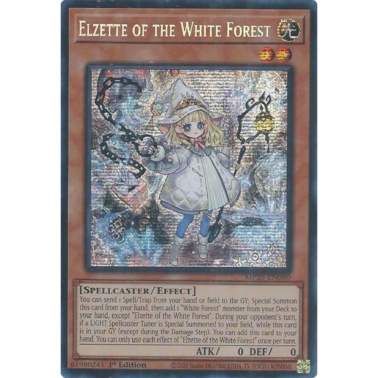 Image for Elzette of the White Forest (MP25-EN080) (MP25) - YuGiOh