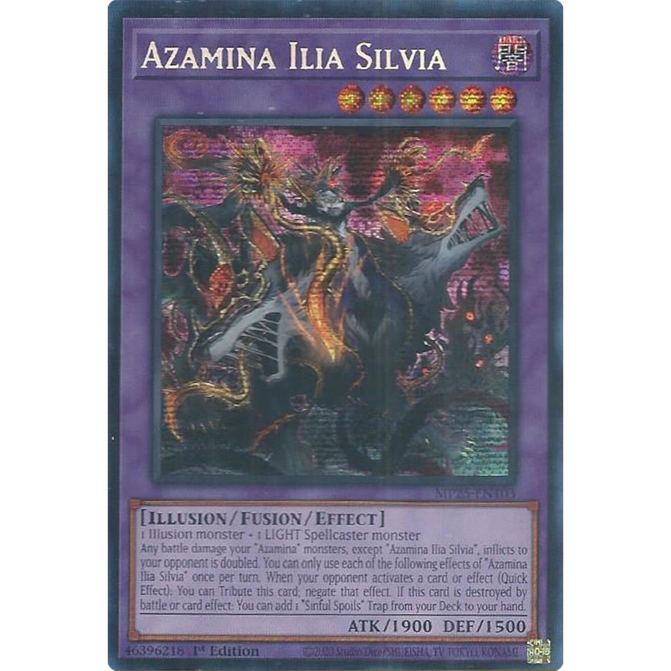 Image for Azamina Ilia Silvia (MP25-EN103) (MP25) - YuGiOh