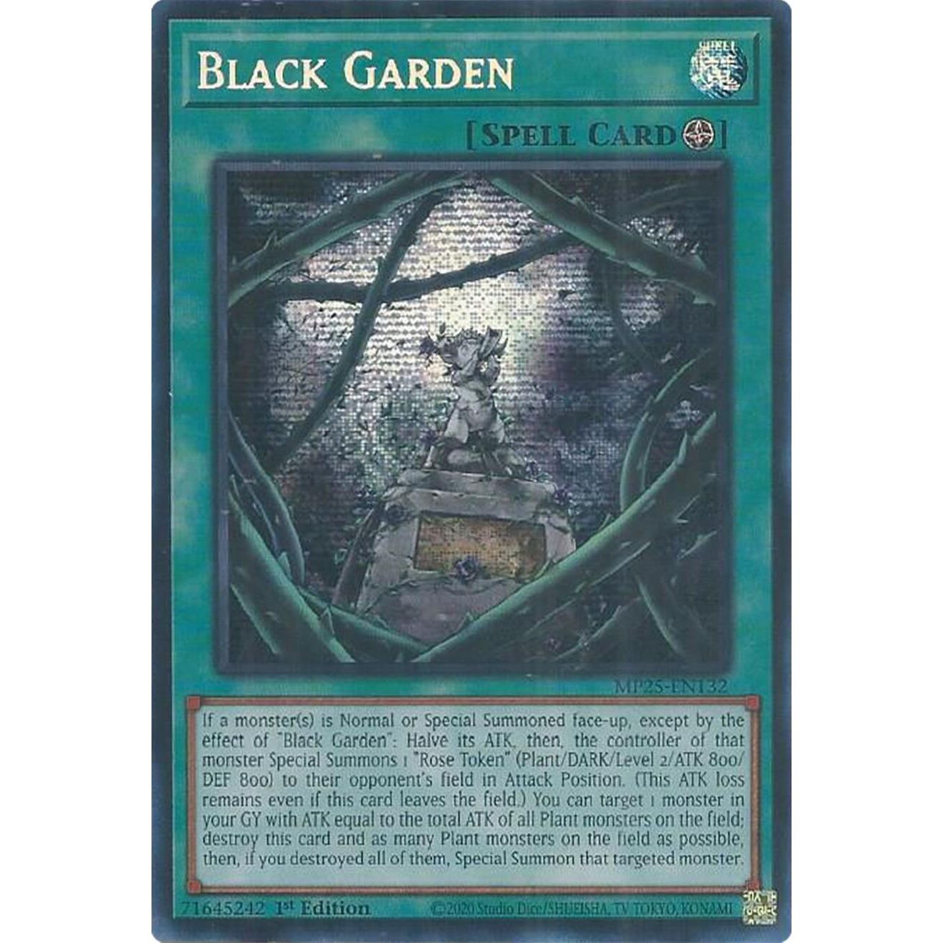 Image for Black Garden (MP25-EN132) (MP25) - YuGiOh