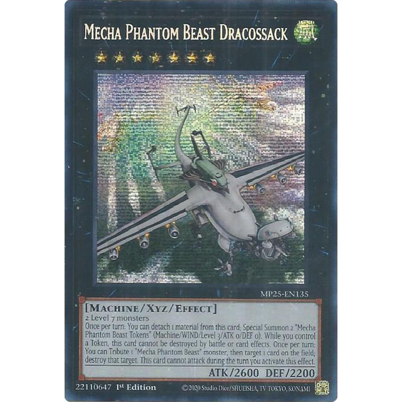 Image for Mecha Phantom Beast Dracossack (MP25-EN135) (MP25) - YuGiOh