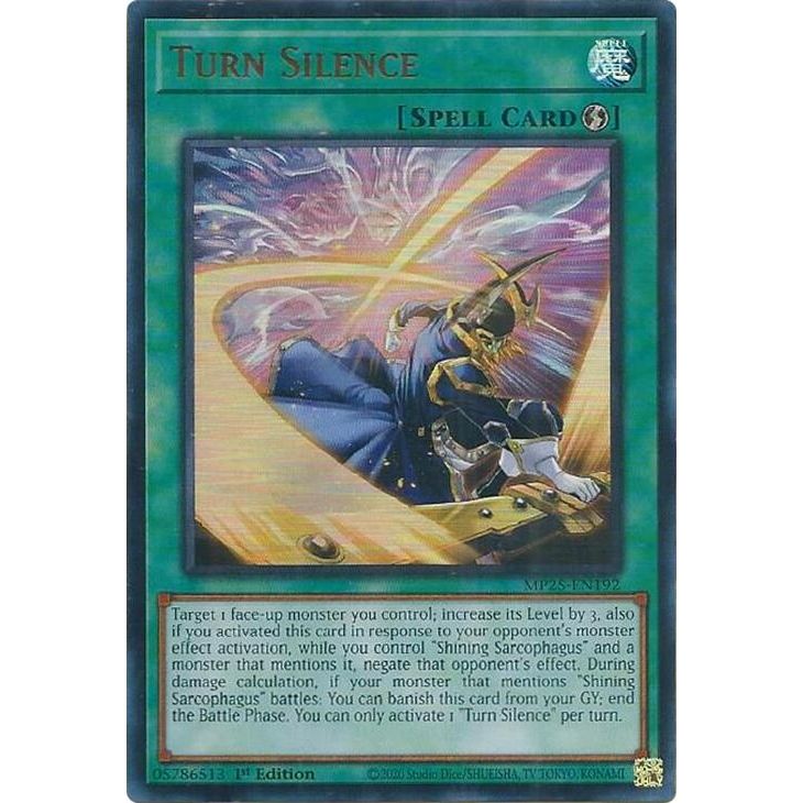 Image for Turn Silence (MP25-EN192) (MP25) - YuGiOh