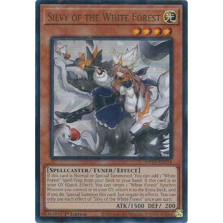 Image for Silvy of the White Forest (MP25-EN214) (MP25) - YuGiOh