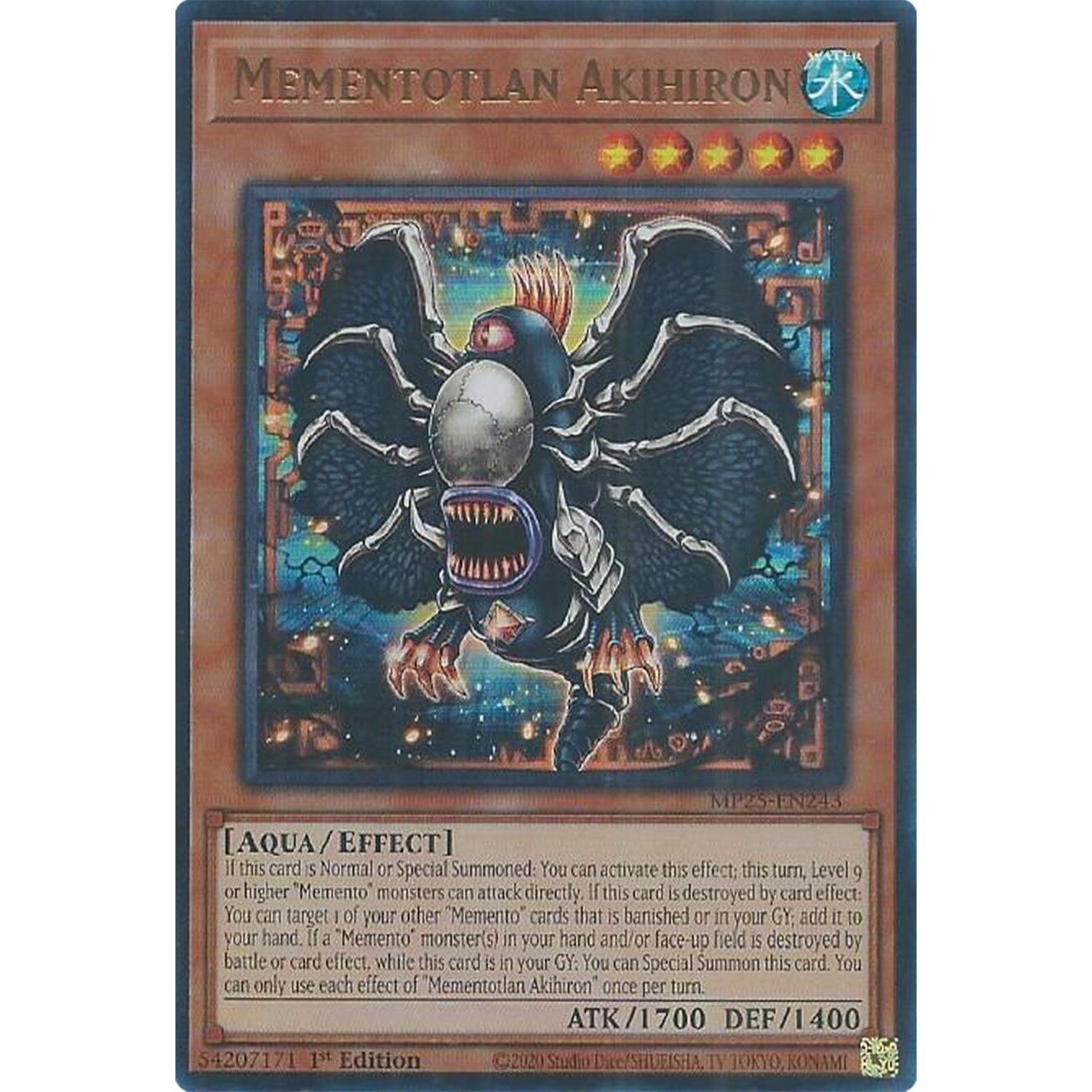 Image for Mementotlan Akihiron (MP25-EN243) (MP25) - YuGiOh