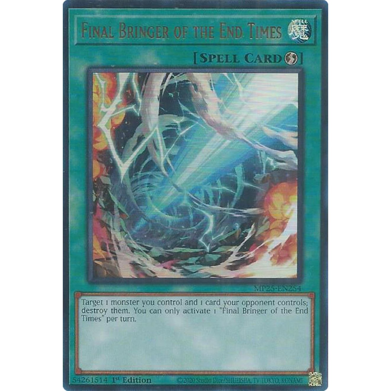 Image for Final Bringer of the End Times (MP25-EN254) (MP25) - YuGiOh