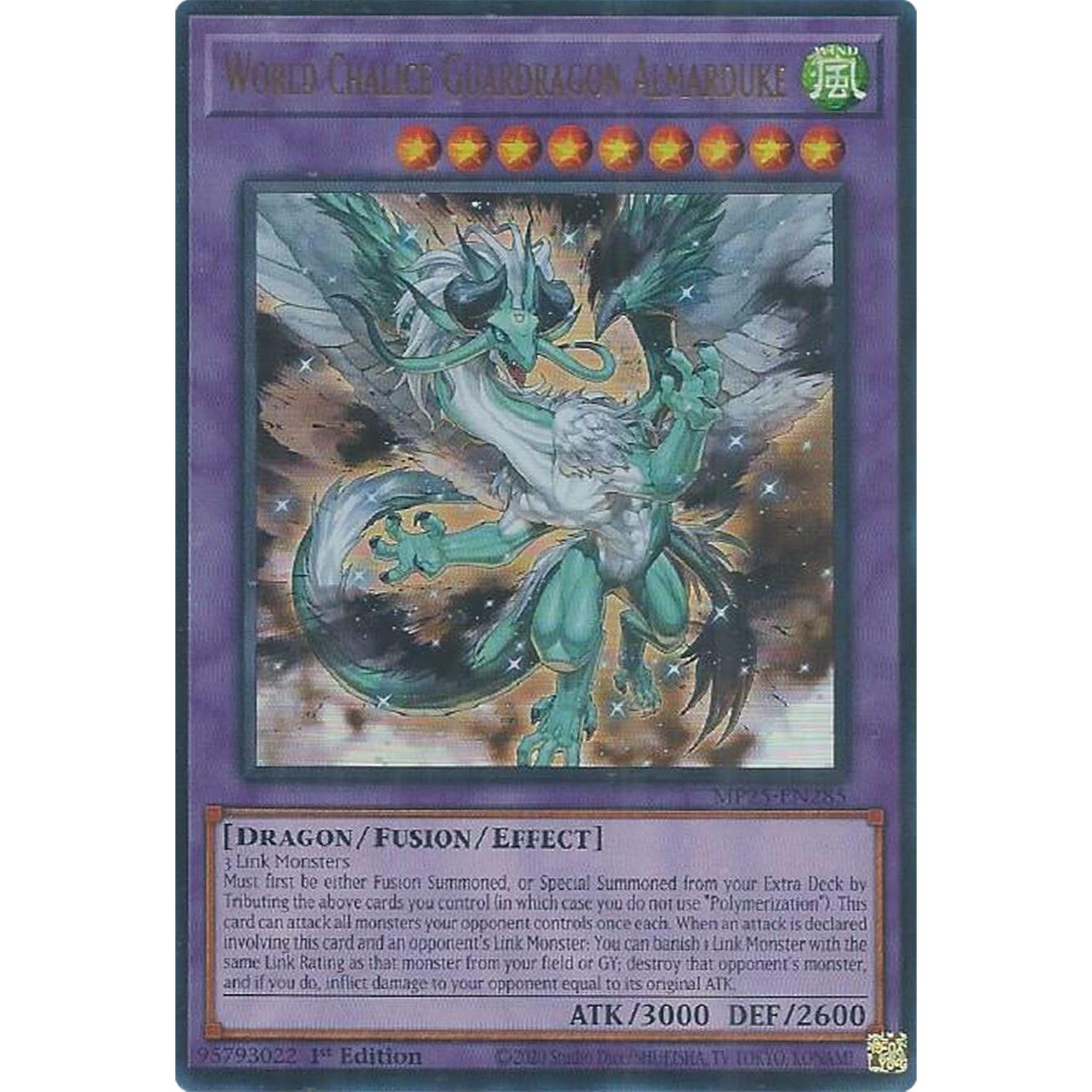 Image for World Chalice Guardragon Almarduke (MP25-EN285) (MP25) - YuGiOh