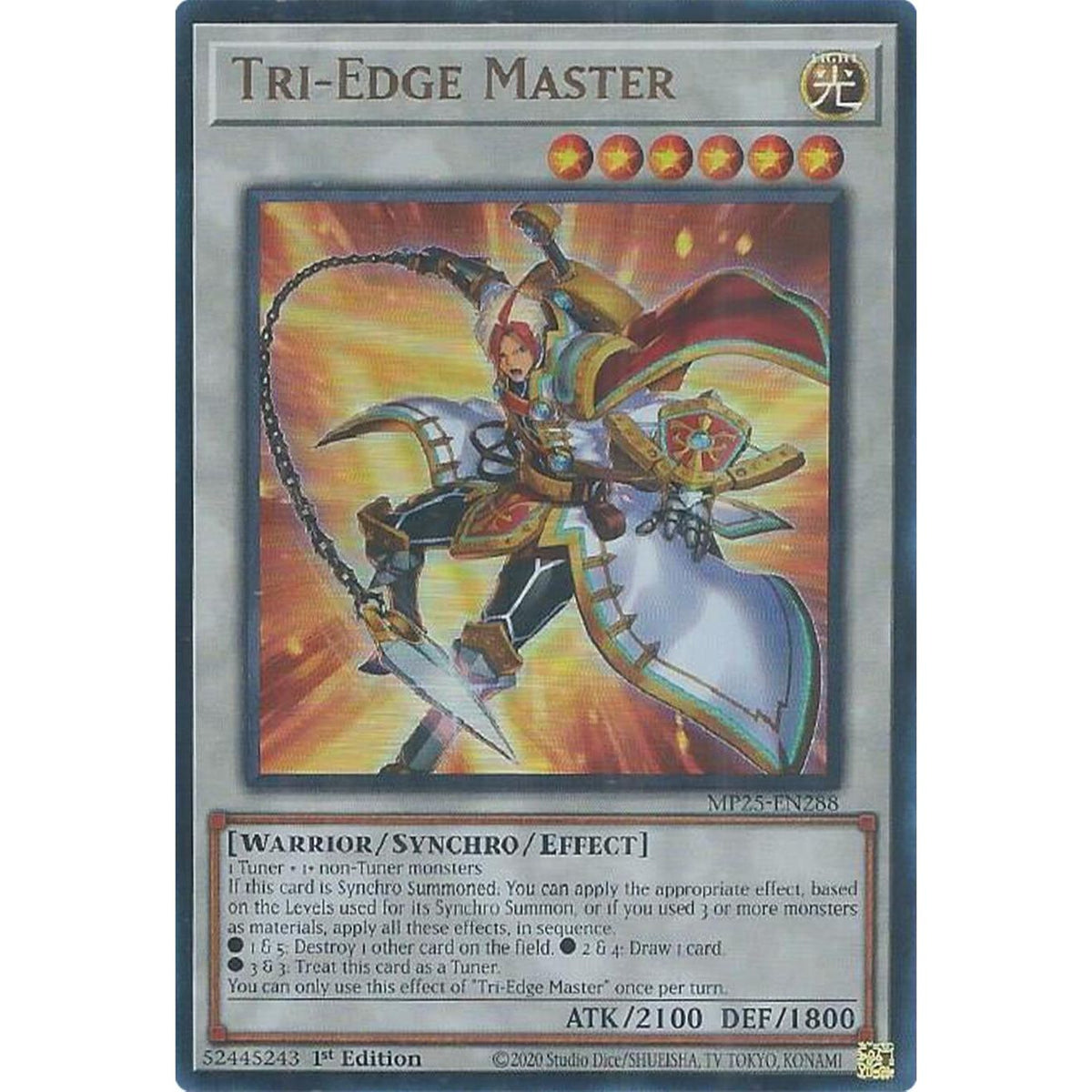 Image for Tri-Edge Master (MP25-EN288) (MP25) - YuGiOh