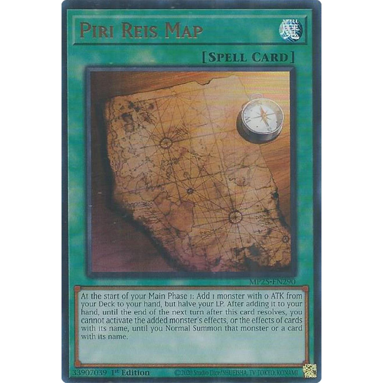 Image for Piri Reis Map (MP25-EN290) (MP25) - YuGiOh