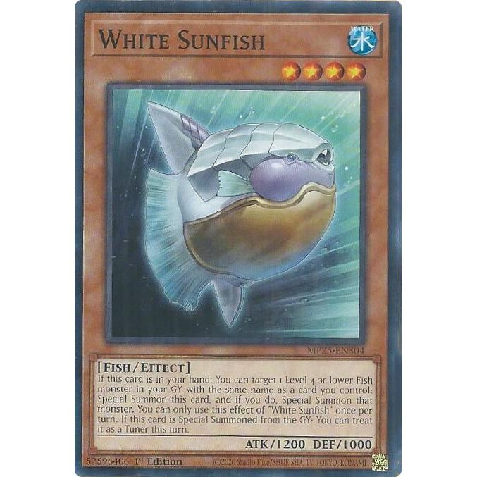 Image for White Sunfish (MP25-EN304) (MP25) - YuGiOh