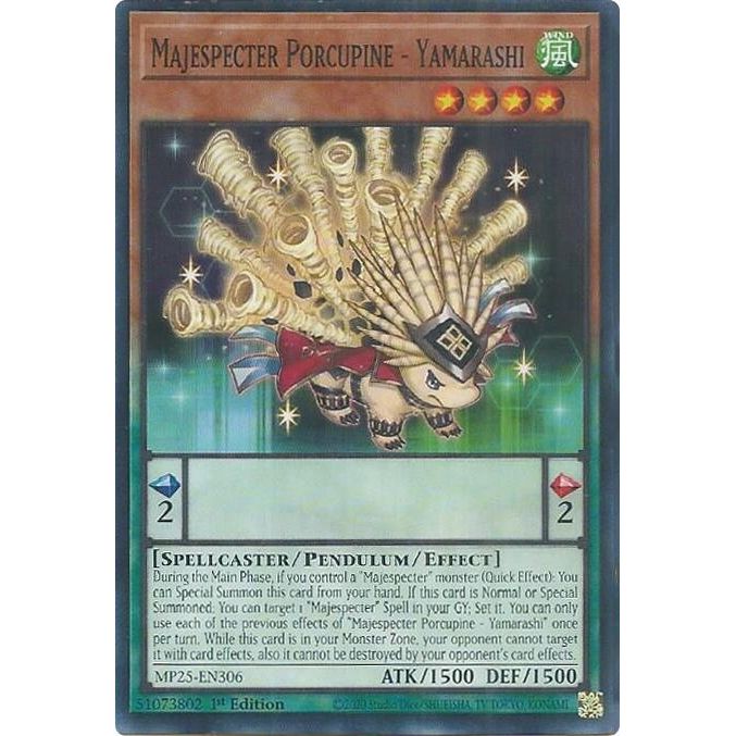 Image for Majespecter Porcupine - Yamarashi (MP25-EN306) (MP25) - YuGiOh