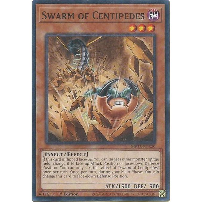 Image for Swarm of Centipedes (MP25-EN329) (MP25) - YuGiOh