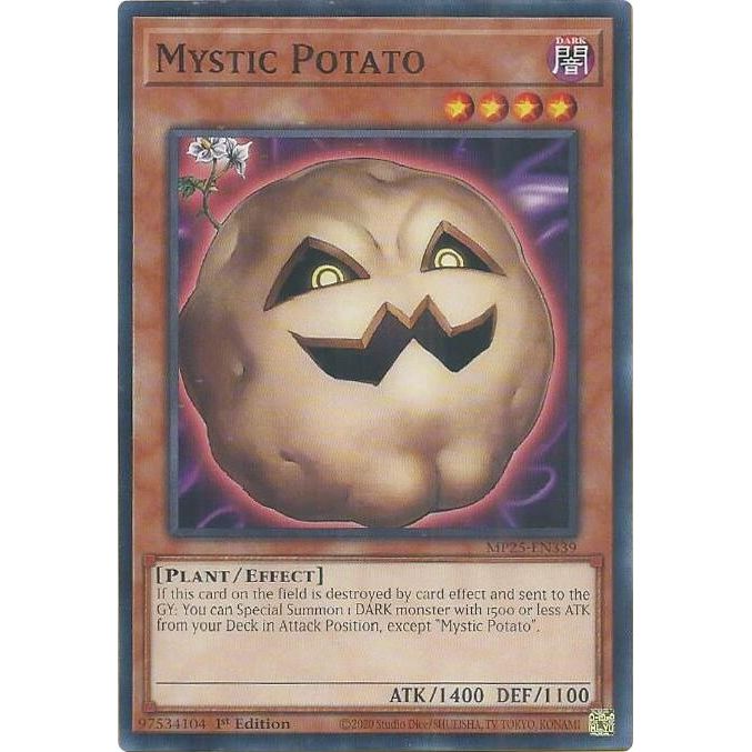 Image for Mystic Potato (MP25-EN339) (MP25) - YuGiOh