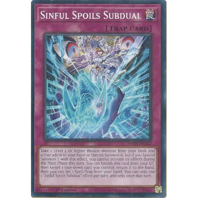 Image for Sinful Spoils Subdual (MP25-EN362) (MP25) - YuGiOh