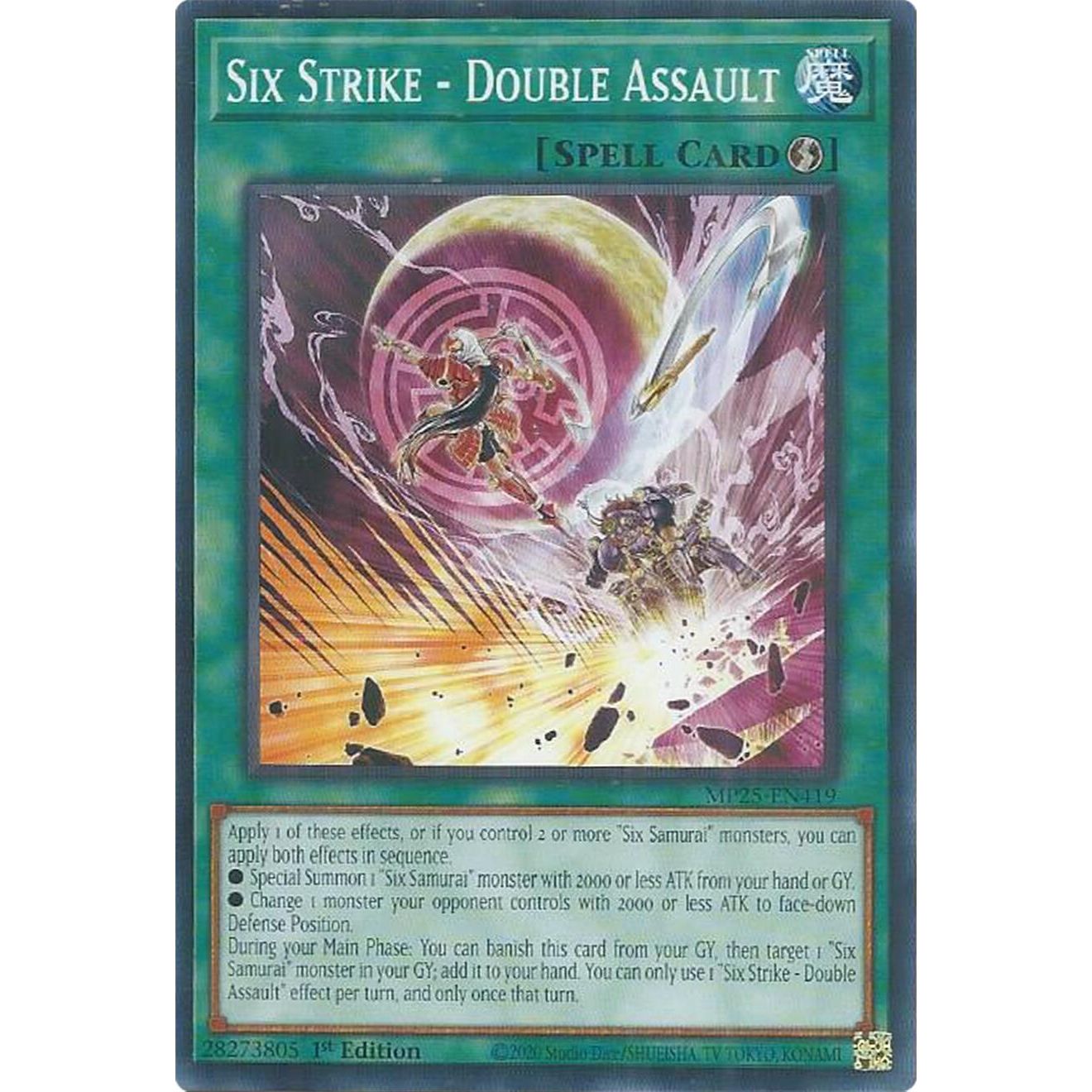 Image for Six Strike - Double Assault (MP25-EN419) (MP25) - YuGiOh