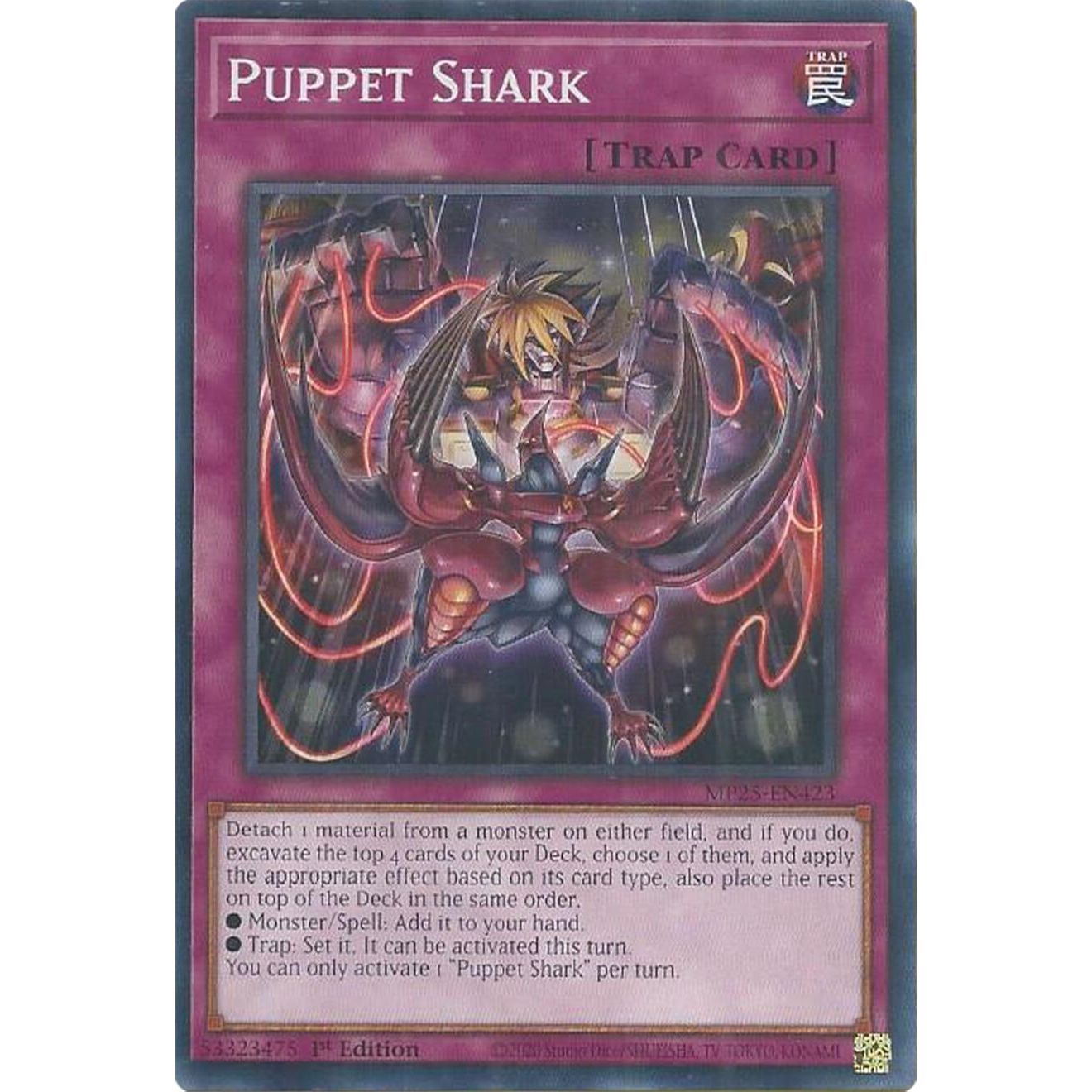 Image for Puppet Shark (MP25-EN423) (MP25) - YuGiOh