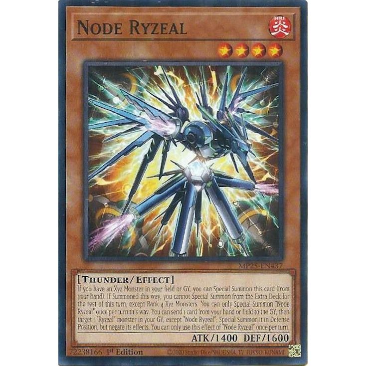 Image for Node Ryzeal (MP25-EN437) (MP25) - YuGiOh