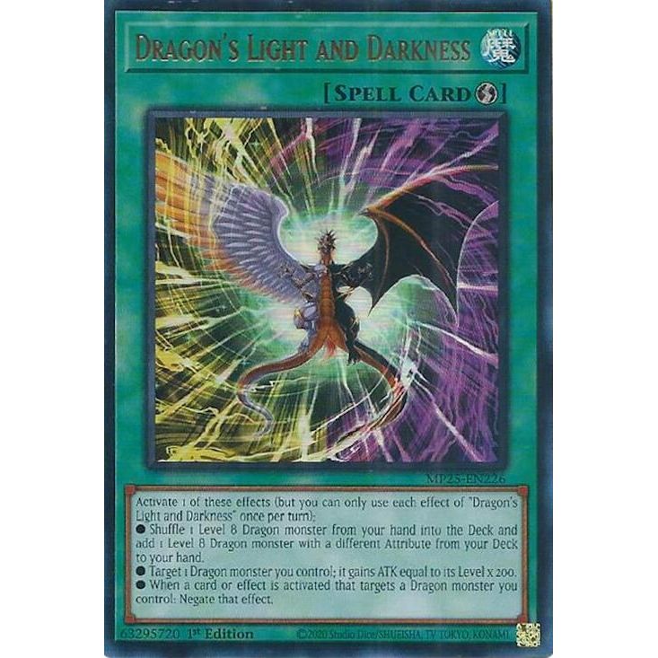 Image for Dragon's Light and Darkness (MP25-EN226) (MP25) - YuGiOh