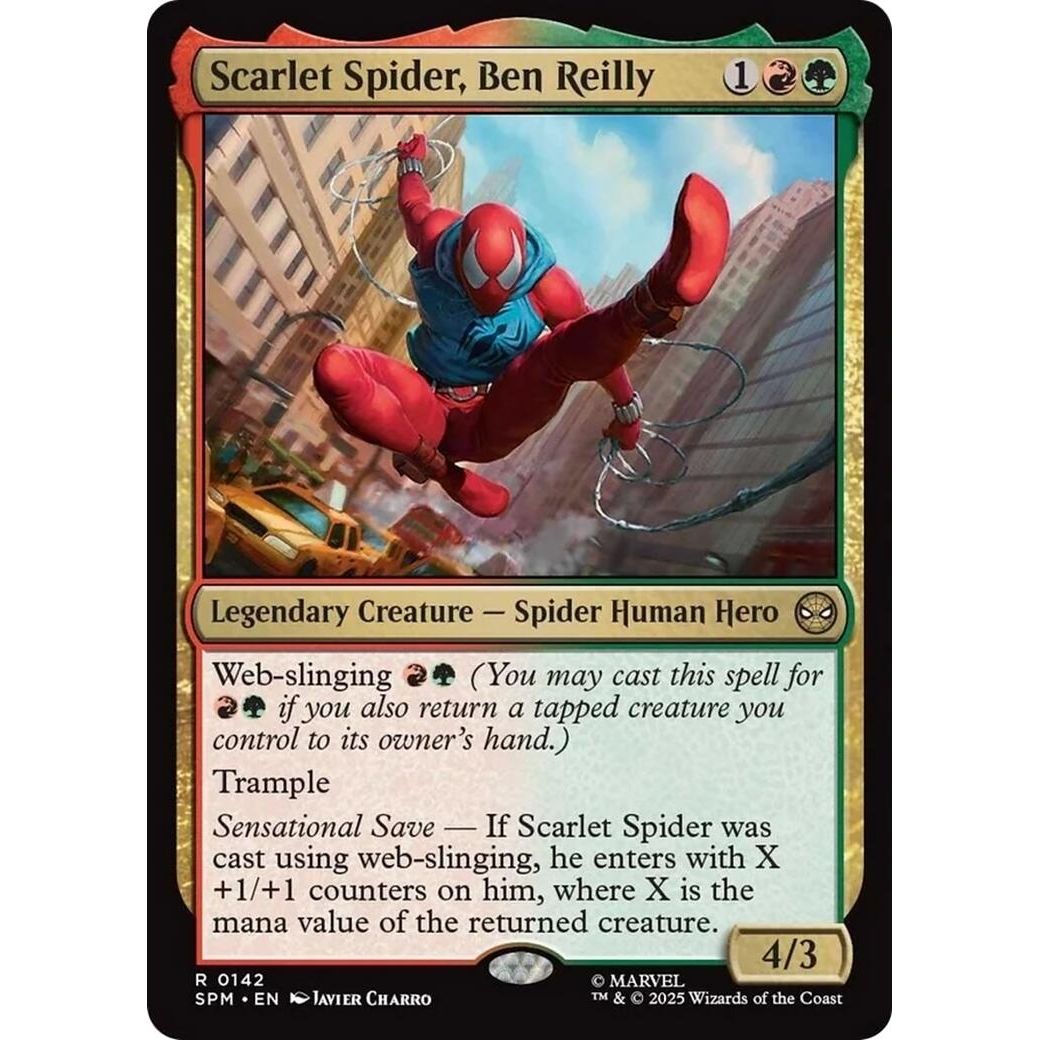 Image for Scarlet Spider, Ben Reilly (142) (SPM) - Magic: The Gathering
