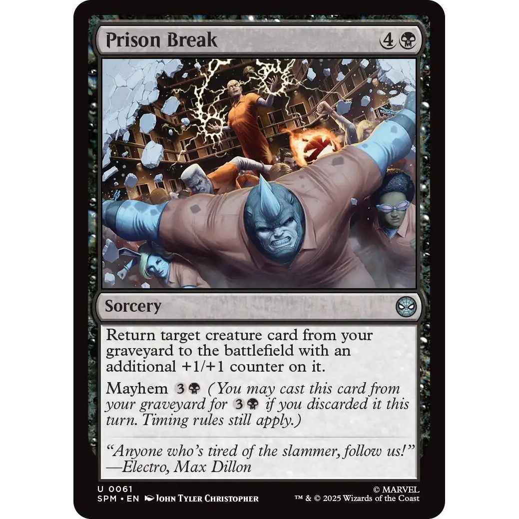 Image for Prison Break (61) (SPM) - Magic: The Gathering
