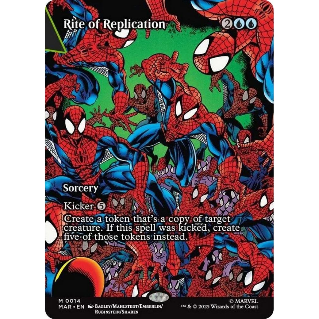 Image for Rite of Replication (Borderless) (14) (MAR) - Magic: The Gathering
