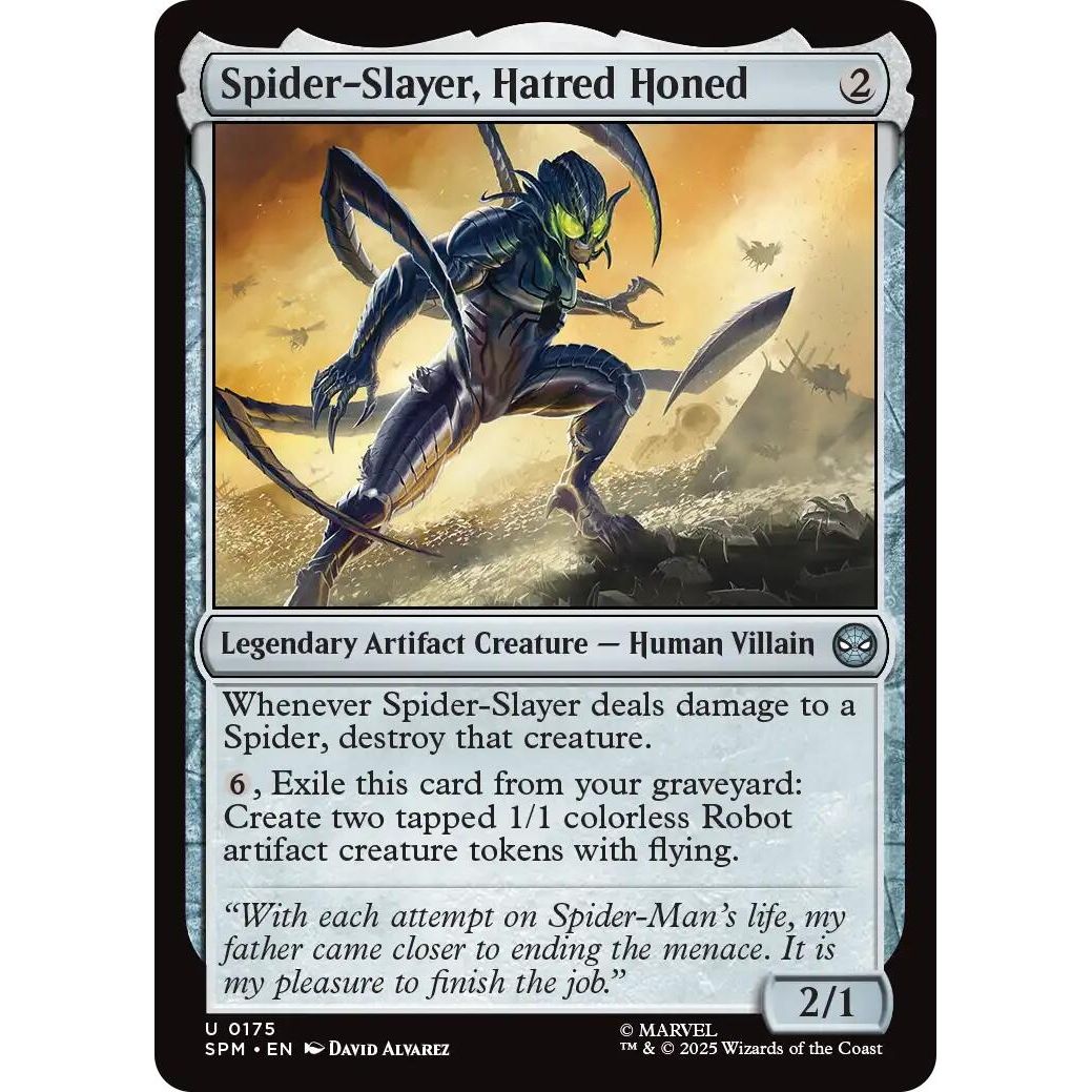 Image for Spider-Slayer, Hatred Honed (175) (SPM) - Magic: The Gathering