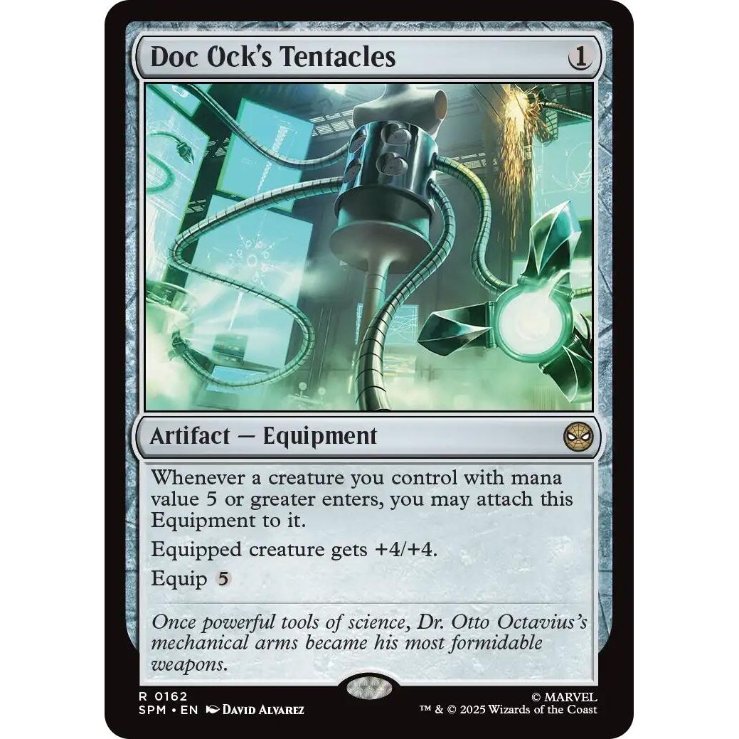 Image for Doc Ock's Tentacles (162) (SPM) - Magic: The Gathering