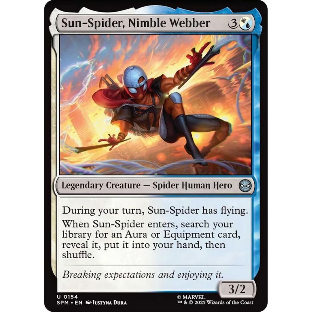 Image for Sun-Spider, Nimble Webber (154) (SPM) - Magic: The Gathering