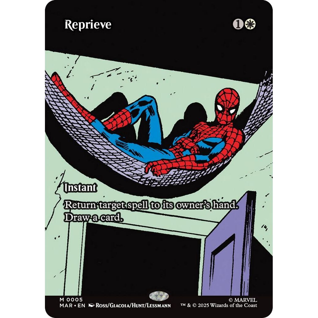 Image for Reprieve (Borderless) (5) (MAR) - Magic: The Gathering