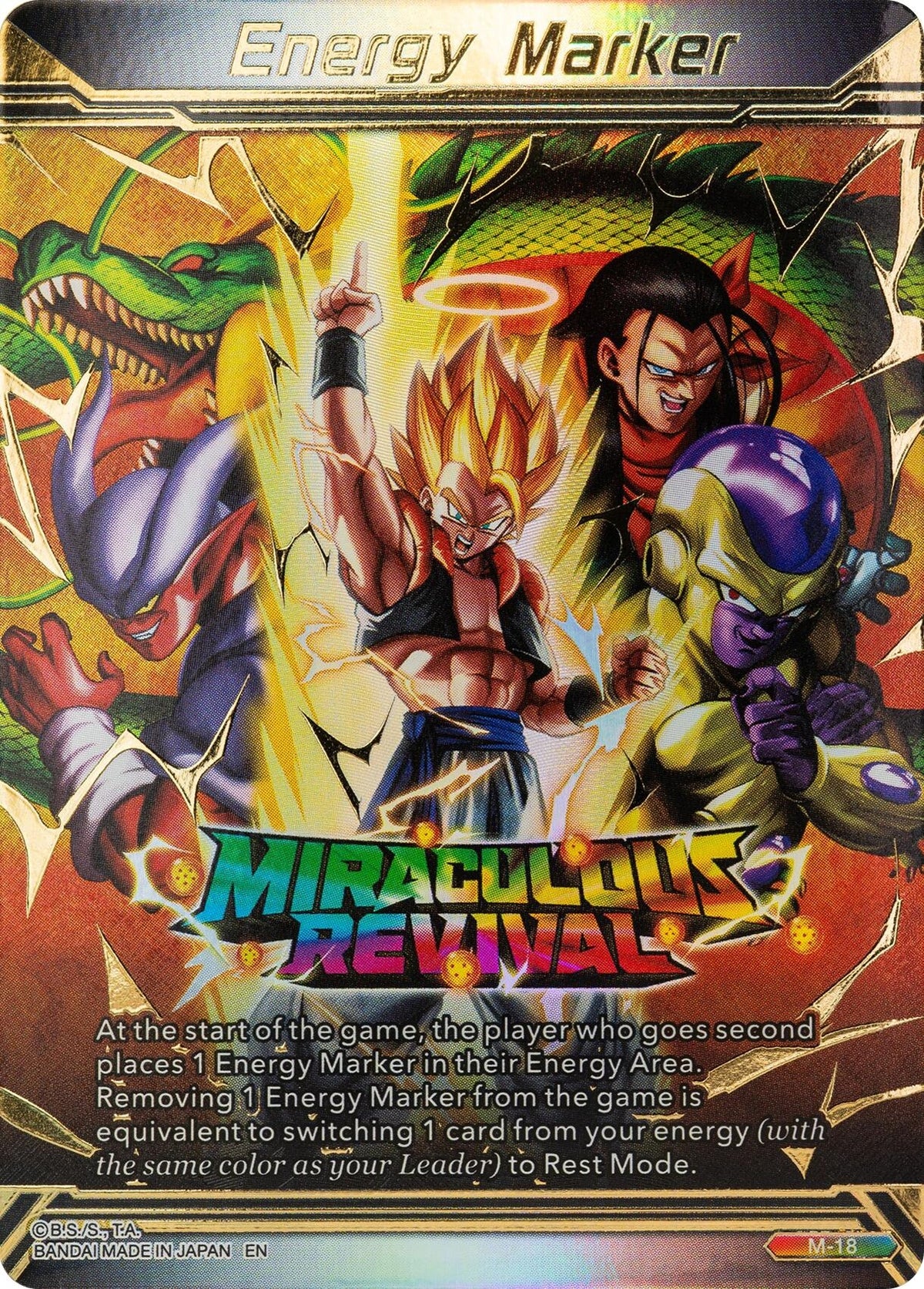Image for Energy Marker - Miraculous Revival (M-18) (M-18) (BT28) - Dragon Ball Super: Masters