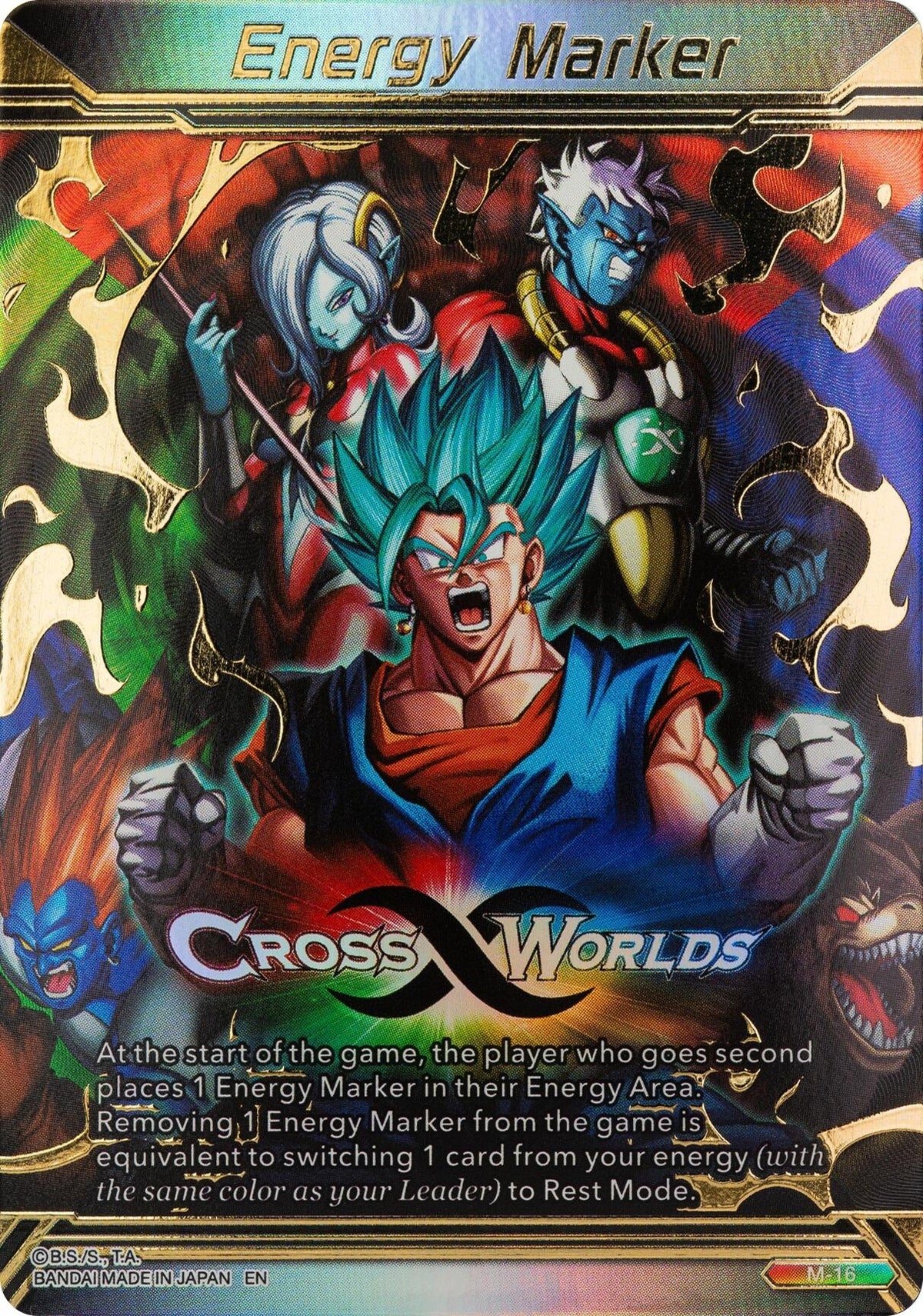 Image for Energy Marker - Cross Worlds (M-16) (M-16) (BT28) - Dragon Ball Super: Masters