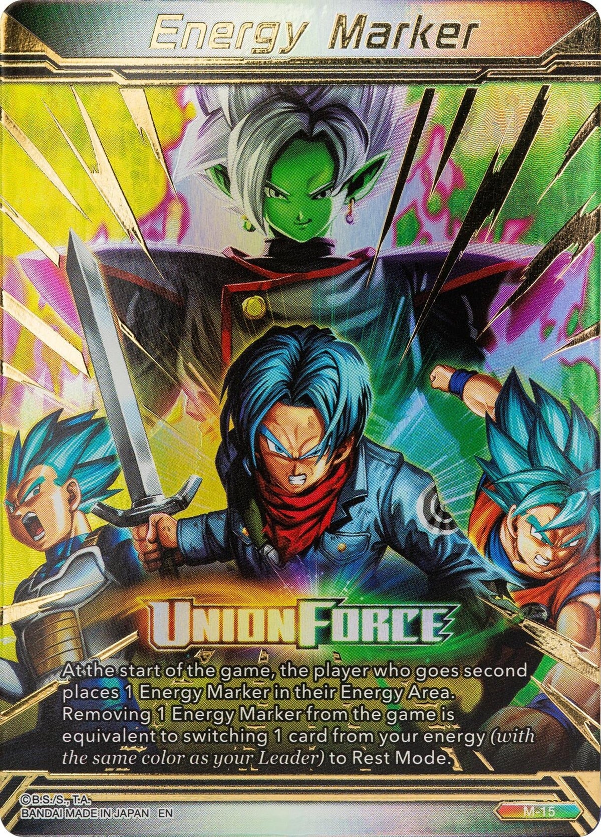 Image for Energy Marker - Union Force (M-15) (M-15) (BT28) - Dragon Ball Super: Masters