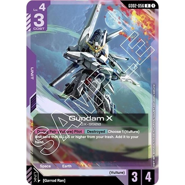 Image for Gundam X (GD02-056) (GD02-056) (GD02) - Gundam Card Game