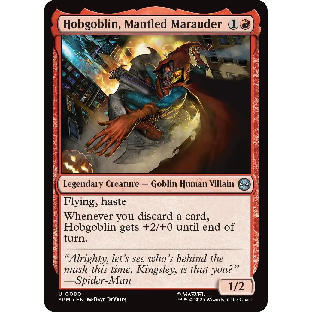 Image for Hobgoblin, Mantled Marauder (80) (SPM) - Magic: The Gathering