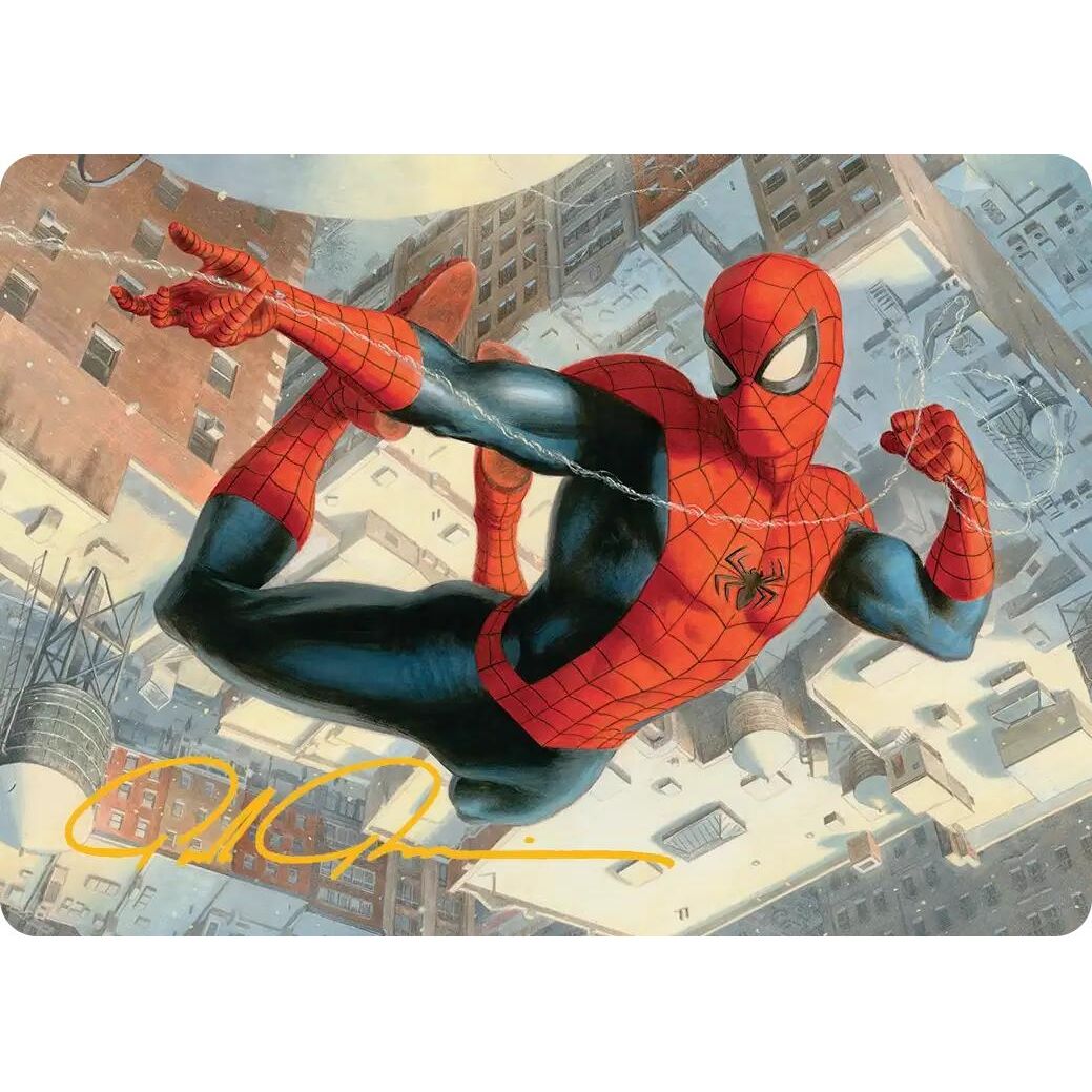 Image for Spider-Man, Peter Parker Art Card (Gold-Stamped Signature) (53) (AASPM) - Magic: The Gathering