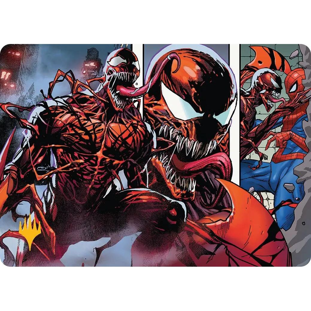 Image for Carnage, Crimson Chaos Art Card (Gold-Stamped Planeswalker Symbol) (47) (AASPM) - Magic: The Gathering